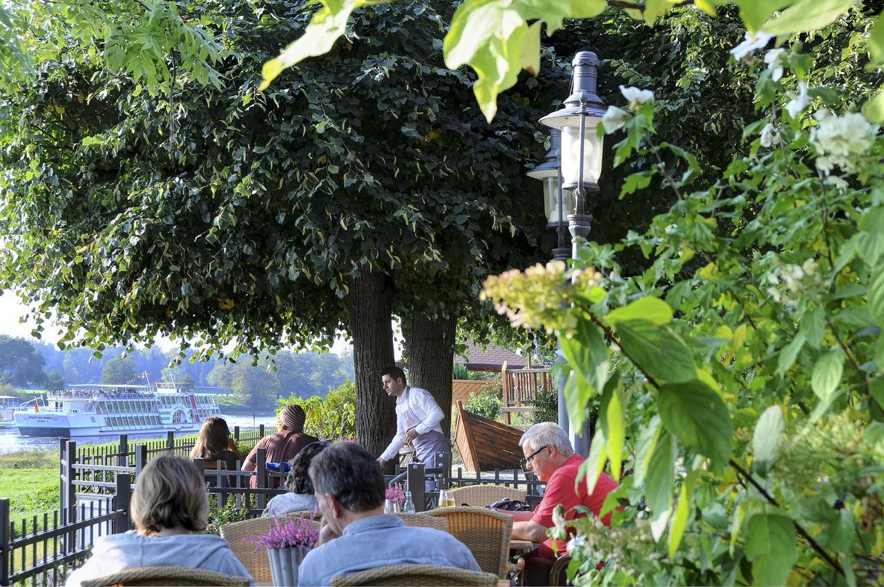 Elbterrasse Wachwitz Hotel Dresden Buitenkant foto
